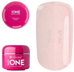 Silcare Gel de unghii - Silcare Uv Gel Builder Base One French Pink 250 g
