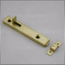  Tolózár 80 mm arany egyenes közézáródó Spanyol MHA (D024300)