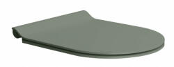 Sapho Gsi Slim duroplast WC ülőke, Soft Close, matt agave/króm MS86CSN04 (MS86CSN04)