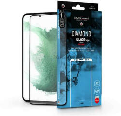 MyScreen Samsung S906 Galaxy S22+ 5G/Galaxy S23+ edzett üveg képernyővédő fólia - MyScreen Protector Diamond Glass Edge2.5D Full Glue - fekete