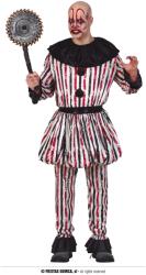 Fiestas Guirca Costum bărbătesc - Clown Terror Mărimea - Adult: L