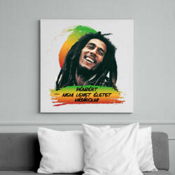 printfashion Bob Marley idézet - Vászonkép - Fehér (7661662)
