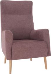 TEMPO KONDELA SAMY fotel fáradt rózsaszín