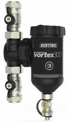 Sentinel Vortex 300 iszapleválasztó, mágneses, 3/4" + ajándék X100 inhibitor + ajándék X400 iszapeltávolító (SPIRO-VO-X100+X400)