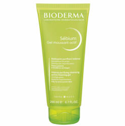 BIODERMA - Gel de curatare spumant activ Bioderma Sebium pentru ten mixt gras, 200 ml 200 ml Gel de curatare