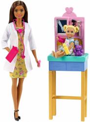 Mattel Set Barbie, Doctor pediatru, GTN52 Papusa Barbie