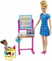 Mattel Set Barbie, Profesoara cu accesorii, HCN19