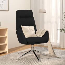 vidaXL Scaun de relaxare, negru, material textil (341136)