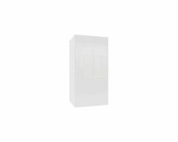 Meblohand IZUMI 21 WH magasfényű fehér fali polcos szekrény 70 cm - mindigbutor
