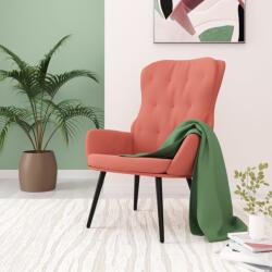 vidaXL Scaun de relaxare, roz, catifea (341233)