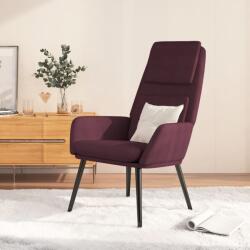 vidaXL Scaun de relaxare, violet, material textil (341322)