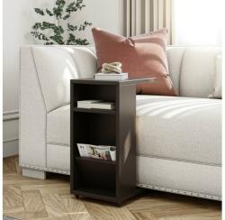 Asir FILINTA 63x40 cm antracit dohányzóasztal 854KLN2817 (AS1201)