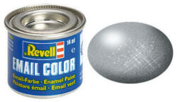 Revell 091 Vas fémes olajbázisú makett festék (32191)