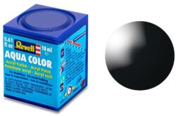 Revell Aqua 007 Fekete RAL 9005 fényes vízbázisú makett festék (36107)