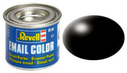 Revell 302 Fekete RAL 9005 selyemmatt olajbázisú makett festék (32302)