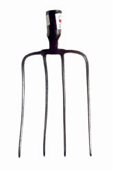 POLONIA Furca Gospodarie Fara Maner 230x305mm / 4 Dinti (12285) Furca