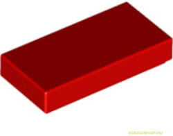 LEGO® Alkatrészek (Pick a Brick) Piros 1X2 Csempe 306921 (306921)