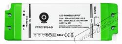 POS Power FTPC75V24-D 24V/2.5A 75W IP20 szabályozható LED tápegység
