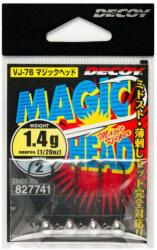 Decoy Jiguri DECOY VJ-76 Magic Head Nr. 1 3.5g, NS Black, 4 buc/plic (827796)