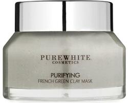 Pure White Cosmetics Mască purificatoare cu argilă verde franceză - Pure White Cosmetics Purifying French Green Clay Mask 50 ml Masca de fata