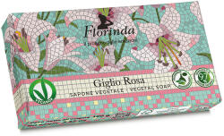 Florinda szappan mozaik rózsaszín liliom 200 g - mamavita