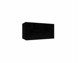 Meblohand IZUMI 31 BL magasfényű fekete fali szekrény 70 cm - sprintbutor