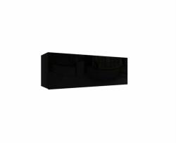 Meblohand IZUMI 32 BL magasfényű fekete polcos szekrény 105 cm - sprintbutor
