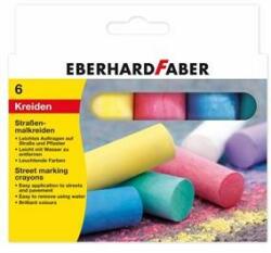 EBERHARD Creta 6 culori desen asfalt EBERHARD FABER (EF526506)