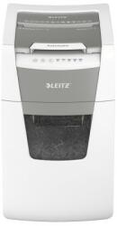 Leitz Distrugator documente automat LEITZ IQ Office, P5, micro-cut (particule), 150 coli, cos 44l, alb-gri (L-80140000)