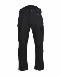 Mil-Tec Assault pantaloni izolați din softshell, negri