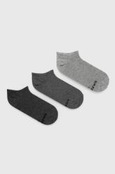Skechers zokni (3 pár) szürke, férfi - szürke 43/46