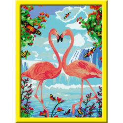 Ravensburger Creart - Pictura Doi Flamingo (rvspbn28991) - carlatoys