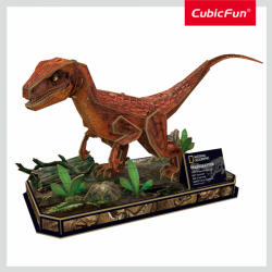 CubicFun - Puzzle 3D Velociraptor 63 Piese (CUDS1053h)