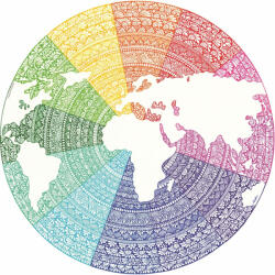 Ravensburger Puzzle Cerc Mandala, 500 Piese (RVSPA17168) - carlatoys Puzzle