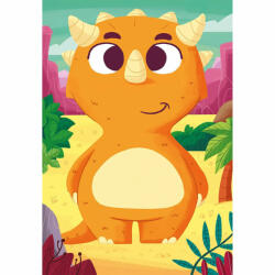 Ravensburger Puzzle Mix&Match Dinozauri, 3X24 Piese (RVSPC05197) - carlatoys