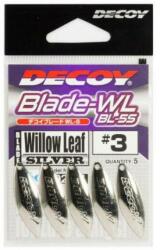 Decoy BL-6S Willow Leaf Silver 3, 5 Spinner Blade 4 db/csg (402528)