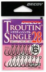 Decoy 28 Troutin Single #4 egyágú horog 16 db/csg (808979)