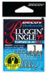 Decoy 27 Pluggin Single #8 egyágú horog 8 db/csg (807392)