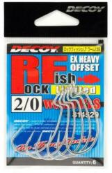 Decoy Offset Worm 13S Rock Fish Limited 2/0 horog 6 db/csg (814529)