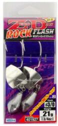 Decoy Offset Worm ZF-5 Zero-Dan Rock Flash #1/0 14gr súlyozott horog 2 db/csg (401903)