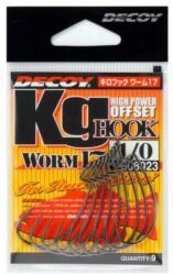 Decoy Offset Worm KG 17 1/0 horog 9 db/csg (808023)