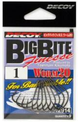 Decoy Worm 20 Big Bait Finesse 1/0 egyágú horog 9 db/csg (812921)