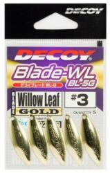 Decoy BL-6G Willow Leaf Gold 3, 5 Spinner Blade 4 db/csg (402580)