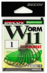 Decoy Offset Worm 11 Tournament 2/0 horog 9 db/csg (803530)