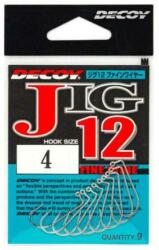 Decoy Jig12 Fine Wire #4 jig horog 9 db/csg (805619)