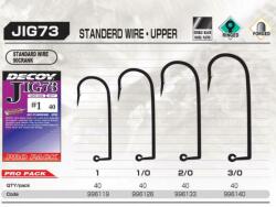 Decoy Pro Pack Jig73 Upper Standard Wire #1/0 jig horog 40 db/csg (996126)