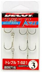 Decoy T-S21 Belly Hook #6 hármas horog 6 db/csg (809662)