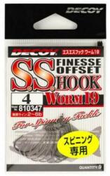 Decoy Offset Worm 19 S. S 3 horog 9 db/csg (810354)