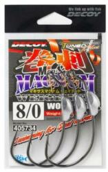 Decoy Offset Worm 130M Makisagu Magnum #8/0 9, 0gr súlyozott horog 3 db/csg (405734)
