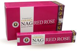 Vijayshree Golden Nag Red Rose (Vörös Rózsa) Indiai Füstölő (15gr)